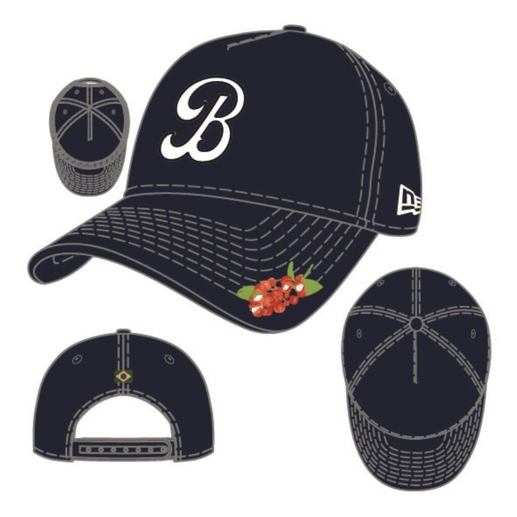Boné New Era 9FORTY A-FRAME SNAPBACK Brasilidades