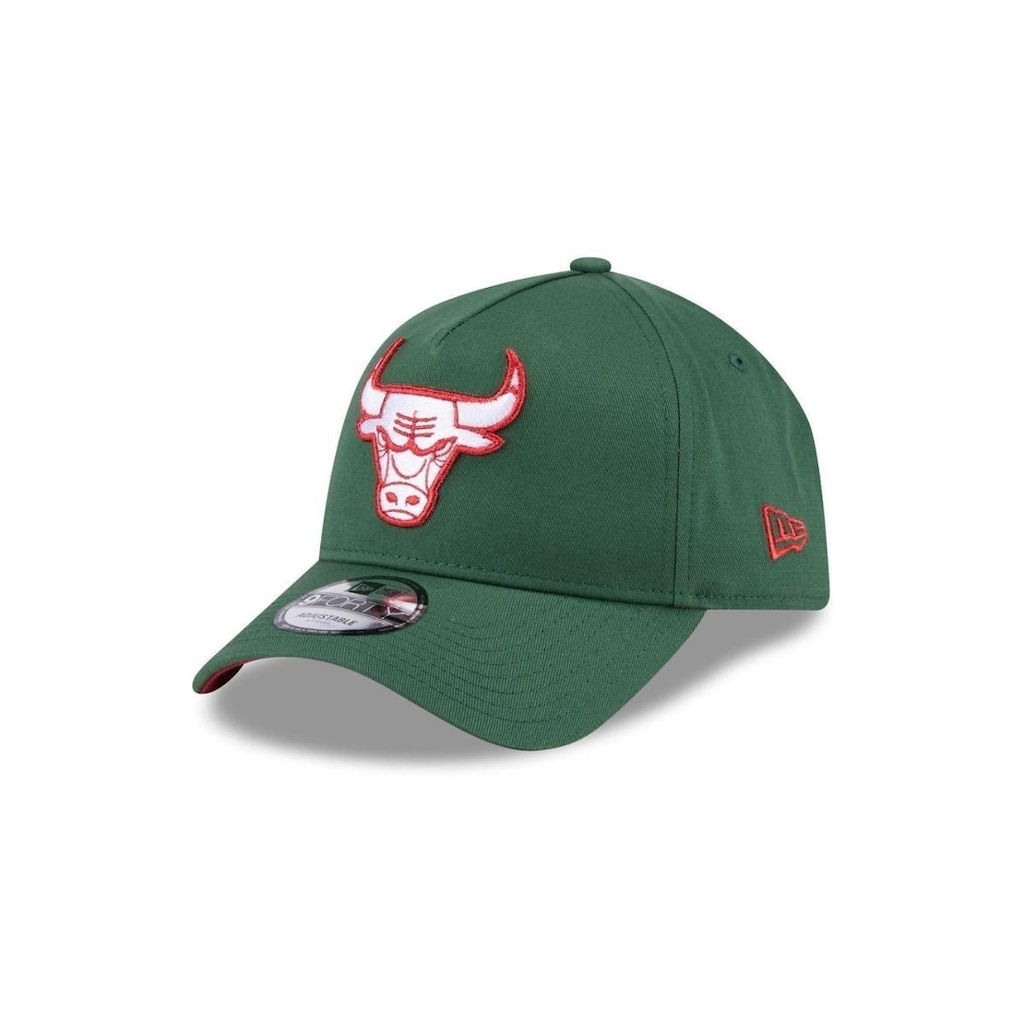 BONE NEW ERA 9FORTY A-FRAME SNAPBACK CHICAGO BULLS NBA VERDE