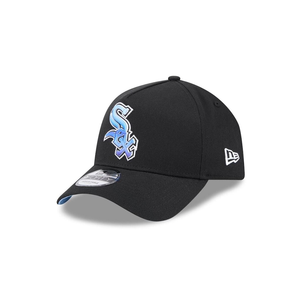 BONE NEW ERA 9FORTY A-FRAME SNAPBACK CHICAGO WHITE SOX MLB PRETO