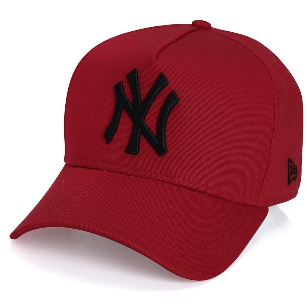 Boné New Era 9Forty New York Aba Curva Vermelho