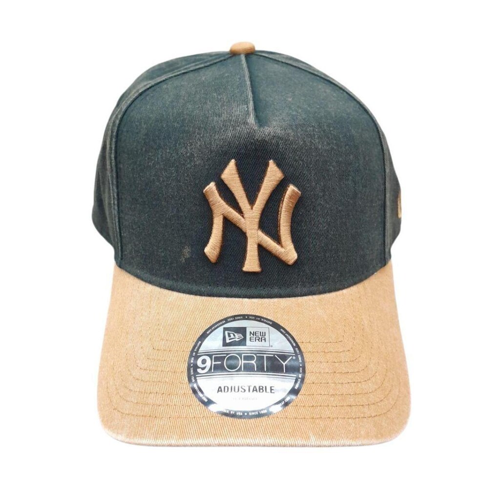 Boné New Era 9Forty - Preto/Marrom