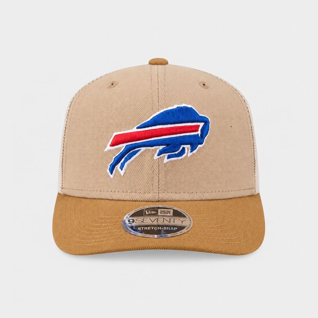 BONE NEW ERA 9SEVENTY STRETCH SNAP BUFFALO BILLS NFL BEGE