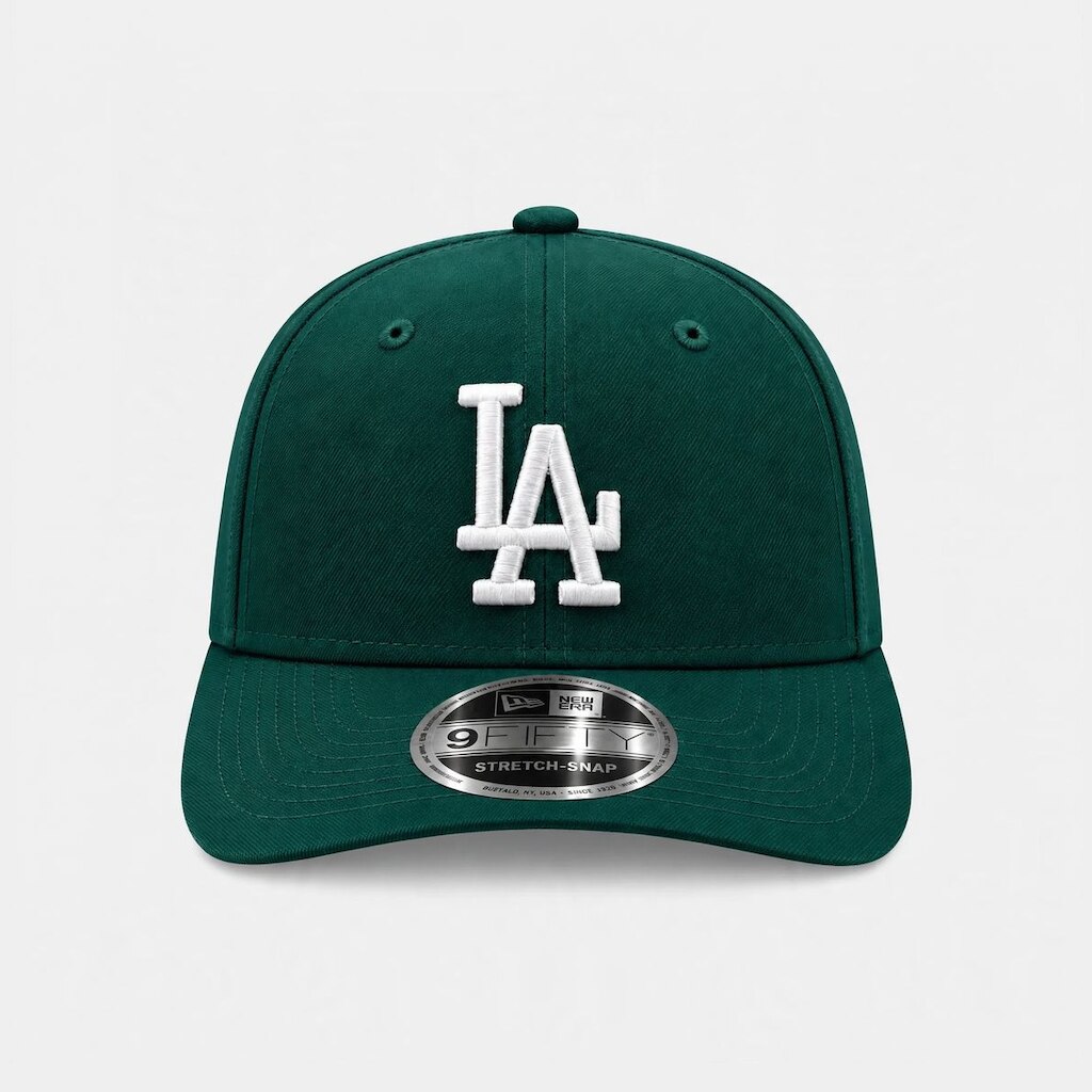 BONE NEW ERA 9SEVENTY STRETCH SNAP LOS ANGELES DODGERS MLB VERDE