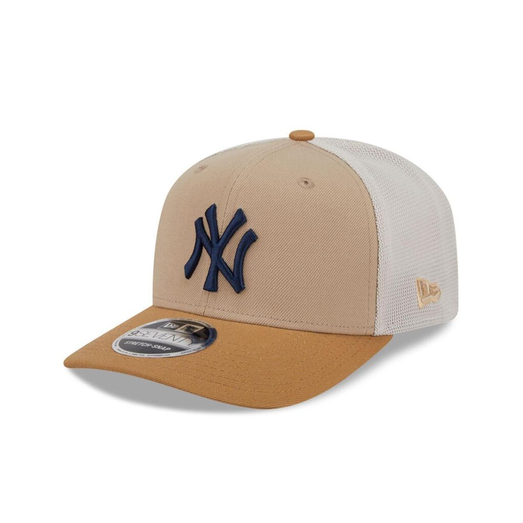 BONE NEW ERA 9SEVENTY STRETCH SNAP NEW YORK YANKEES MLB BEGE