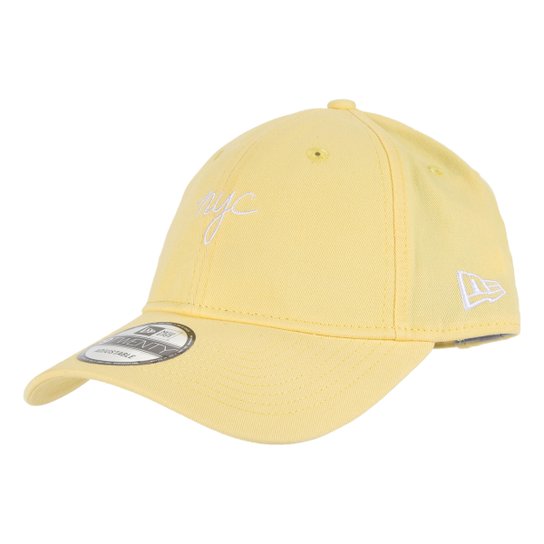 Boné New Era Aba Curva Strapback 920 ST Cities Mini Nyc Sfy - Amarelo Menor preço em Boné New Era Aba Curva Strapback 920 ST Cities Mini Nyc Sfy - Amarelo