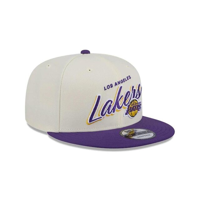Boné New Era Aba Reta 950 NBA Lakers 2Tone Script