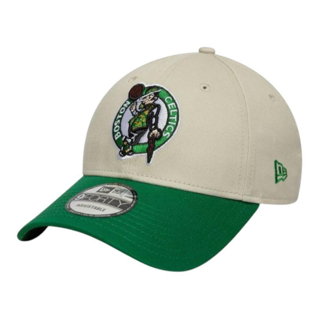 Boné New Era Contrast Patch 940 Boston Celtics Bege