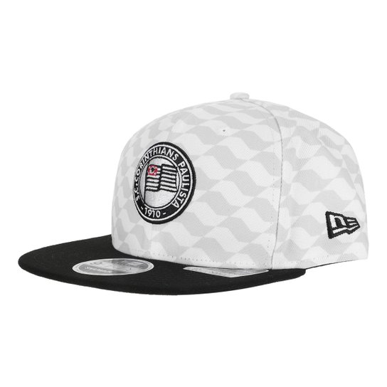 Boné New Era Corinthians Aba Reta Snabpack Home 9Fifty