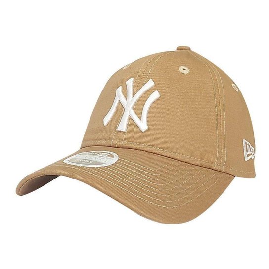 Boné New Era Feminino 9TWENTY New York Yankees Bege - Bege Menor preço em Boné New Era Feminino 9TWENTY New York Yankees Bege - Bege