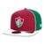 Boné New Era Fluminense 9FIFTY Aba Reta Snapback - Vermelho+Verde
