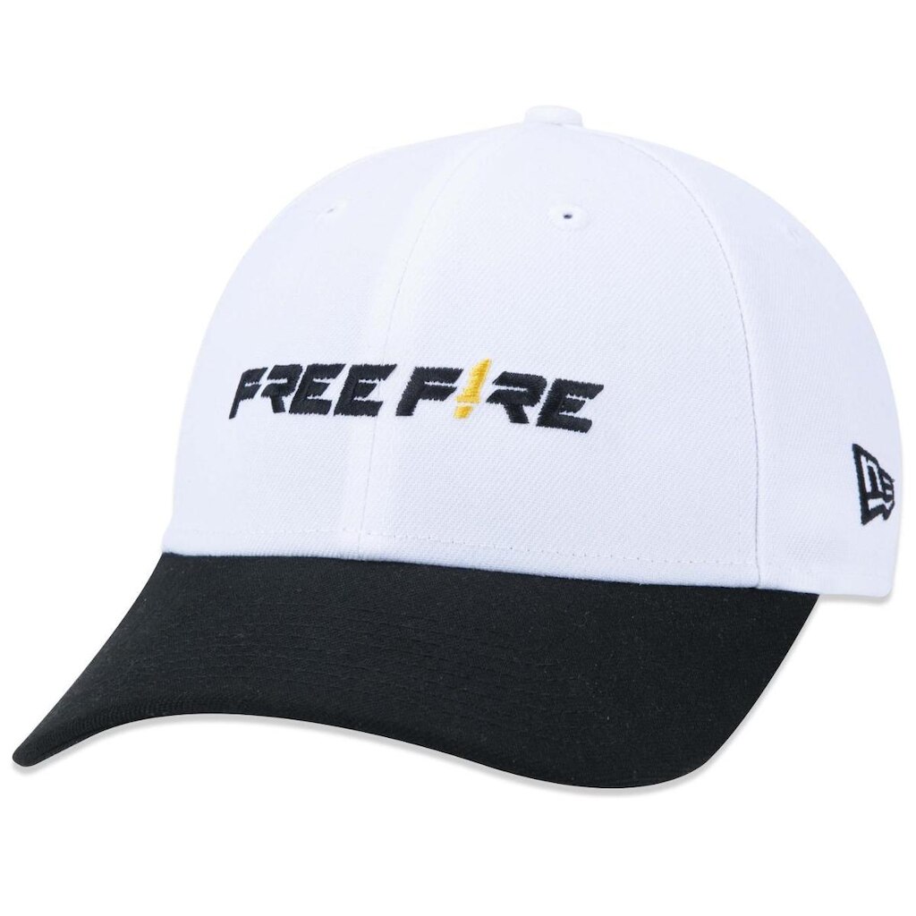Boné New Era Free Fire Aba Curva Snapback Masculino