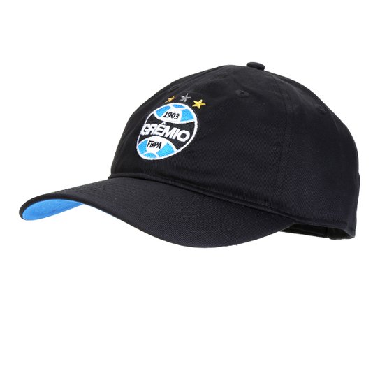 Boné New Era Grêmio Aba Curva 920 - Preto Menor preço em Boné New Era Grêmio Aba Curva 920 - Preto