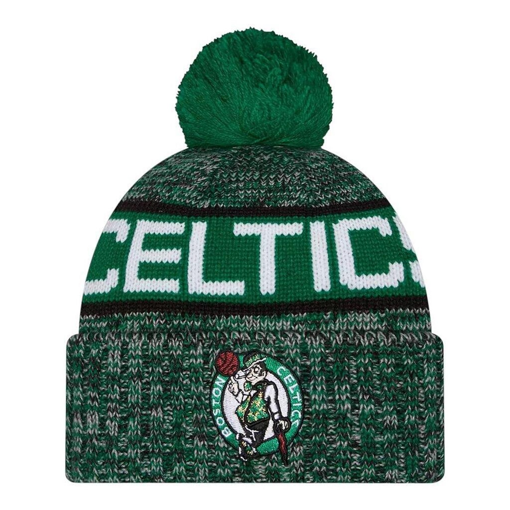 Boné New Era Knit Boston Celtics Preto e Verde