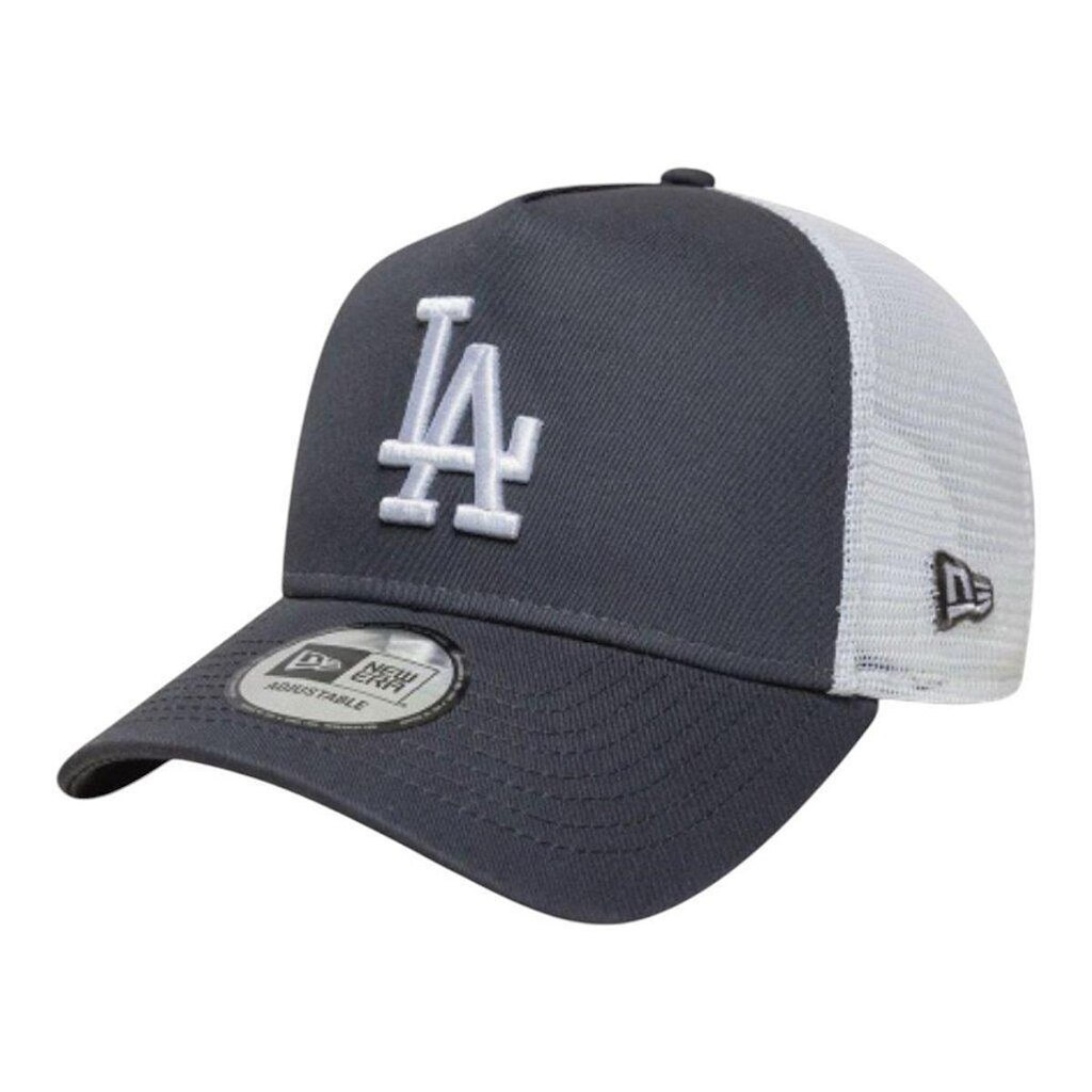 Boné New Era League Ess Trucker Los Angeles Dodgers Cinza