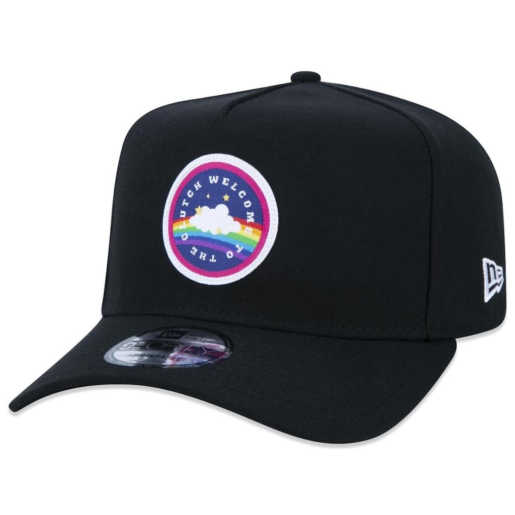Boné New Era Mibr 9Forty Aframe Aba Curva Snapback Masculino