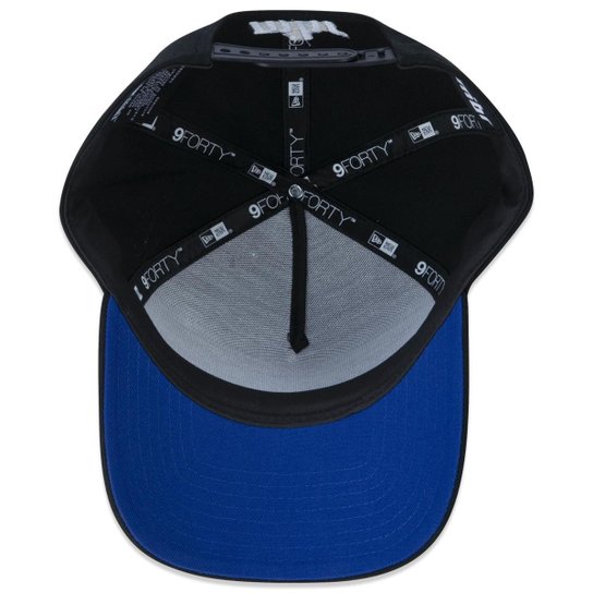 Boné New Era Mibr 9Forty Aframe Aba Curva Snapback Masculino