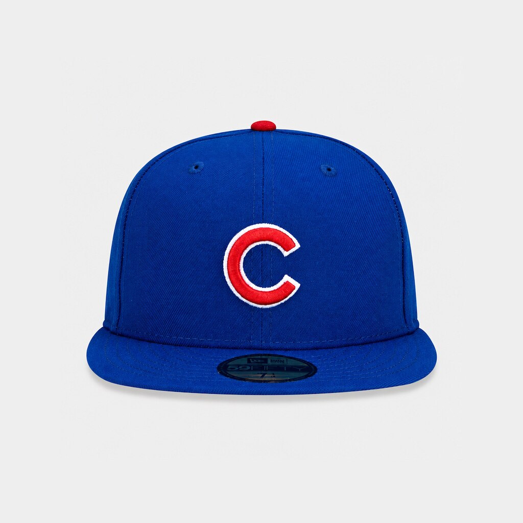 Boné New Era Mlb Chicago Cubs Fitted Aba Reta Fechado 59Fifty Masculino