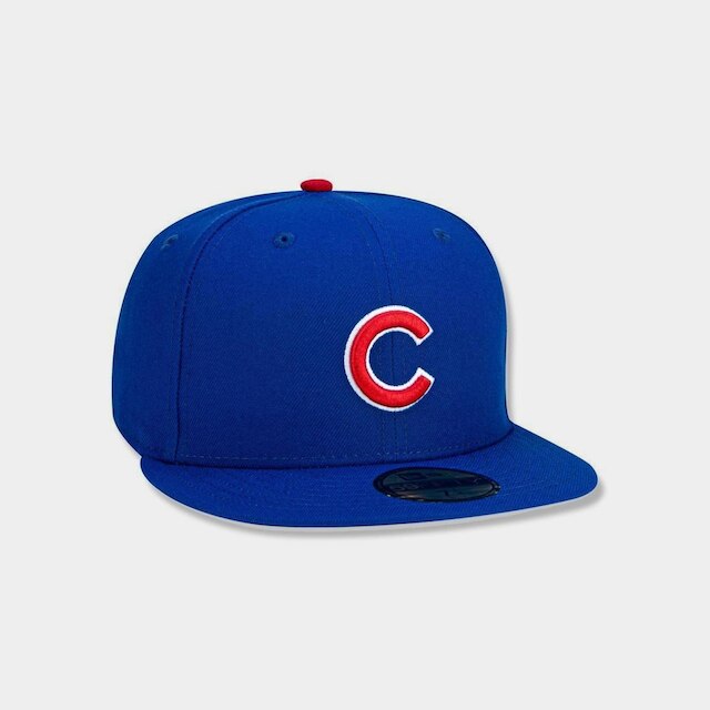 Boné New era MLB Chicago Cubs Fitted Aba Reta Fechado 59Fifty
