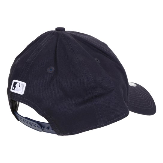 Boné New Era MLB New York Yankees Aba Curva Snapback 940 Mini Logo - Marinho