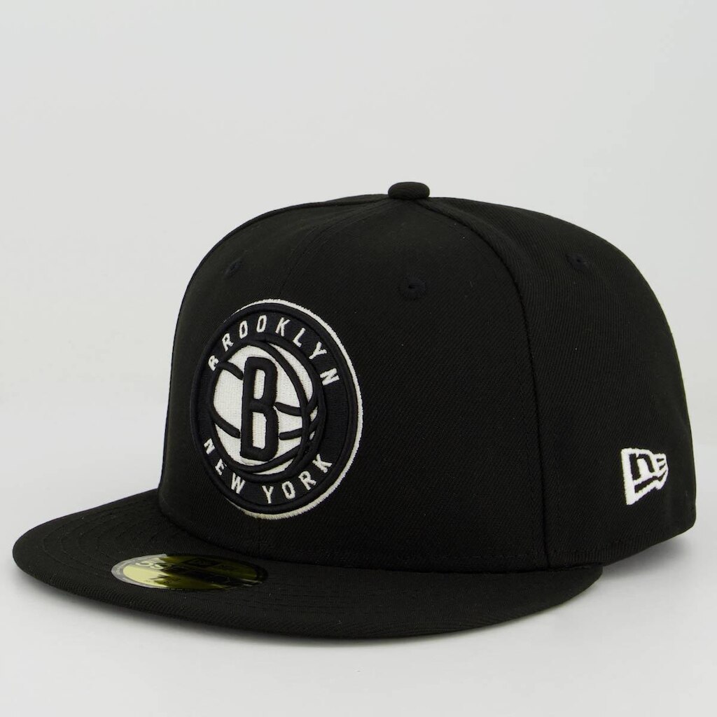 Boné New Era NBA Brooklyn Nets 5950 Preto