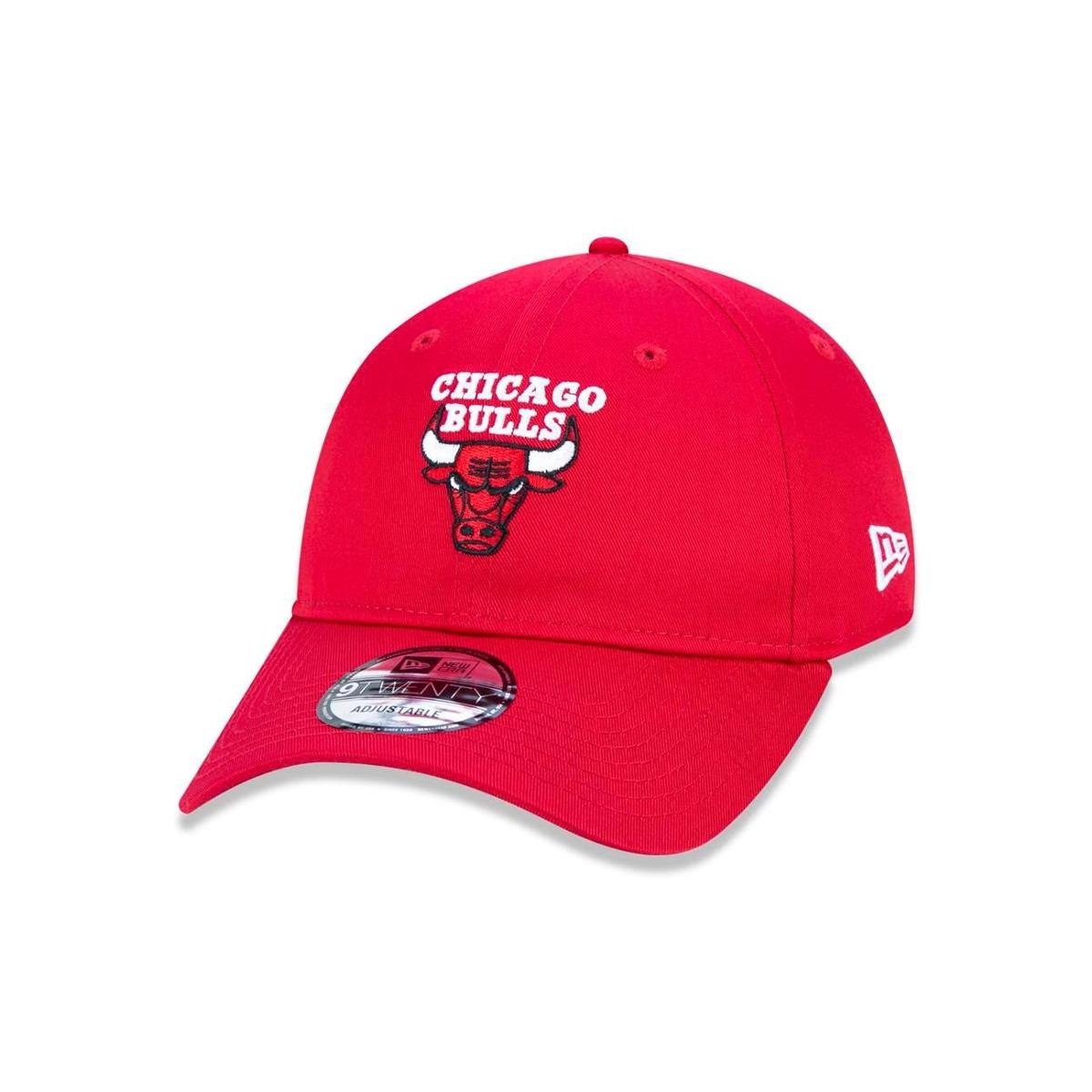 Boné New Era NBAChicago Red Bulls Sport Aba Curva Snapback Masculino Menor preço em Boné New Era NBAChicago Red Bulls Sport Aba Curva Snapback Masculino