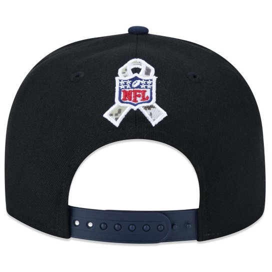 Boné New Era New England Patriots Salute To Service 9Fifty Aba Reta Snapback Masculino