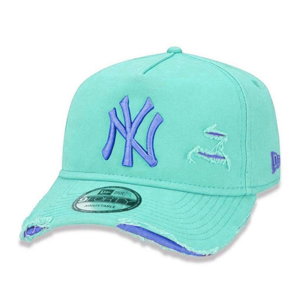 Boné New Era New York Yankees 940 A-Frame Damage Destroyed Aba Curva