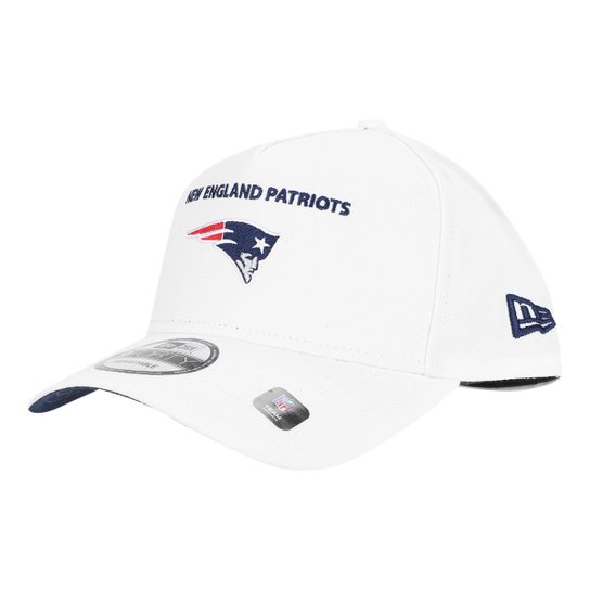 Boné New Era NFL New England Patriots Aba Curva Snapback 940 Core Classic - Branco Menor preço em Boné New Era NFL New England Patriots Aba Curva Snapback 940 Core Classic - Branco