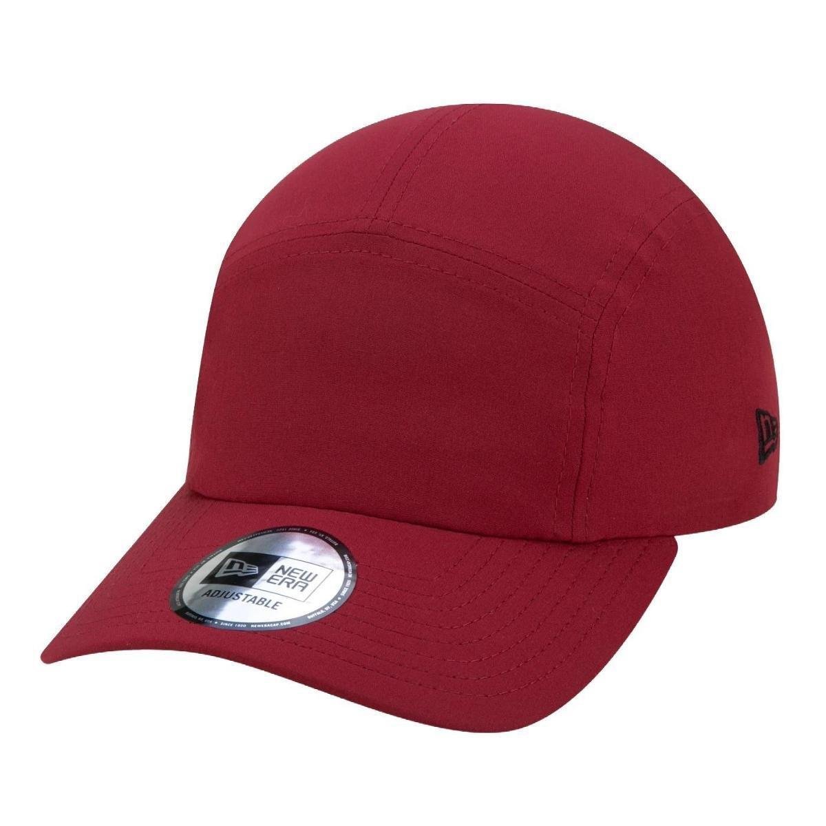 Boné New Era Runner Performance Strapback Aba Curva - Vermelho Menor preço em Boné New Era Runner Performance Strapback Aba Curva - Vermelho