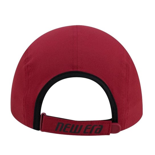 Boné New Era Runner Performance Strapback Aba Curva - Vermelho