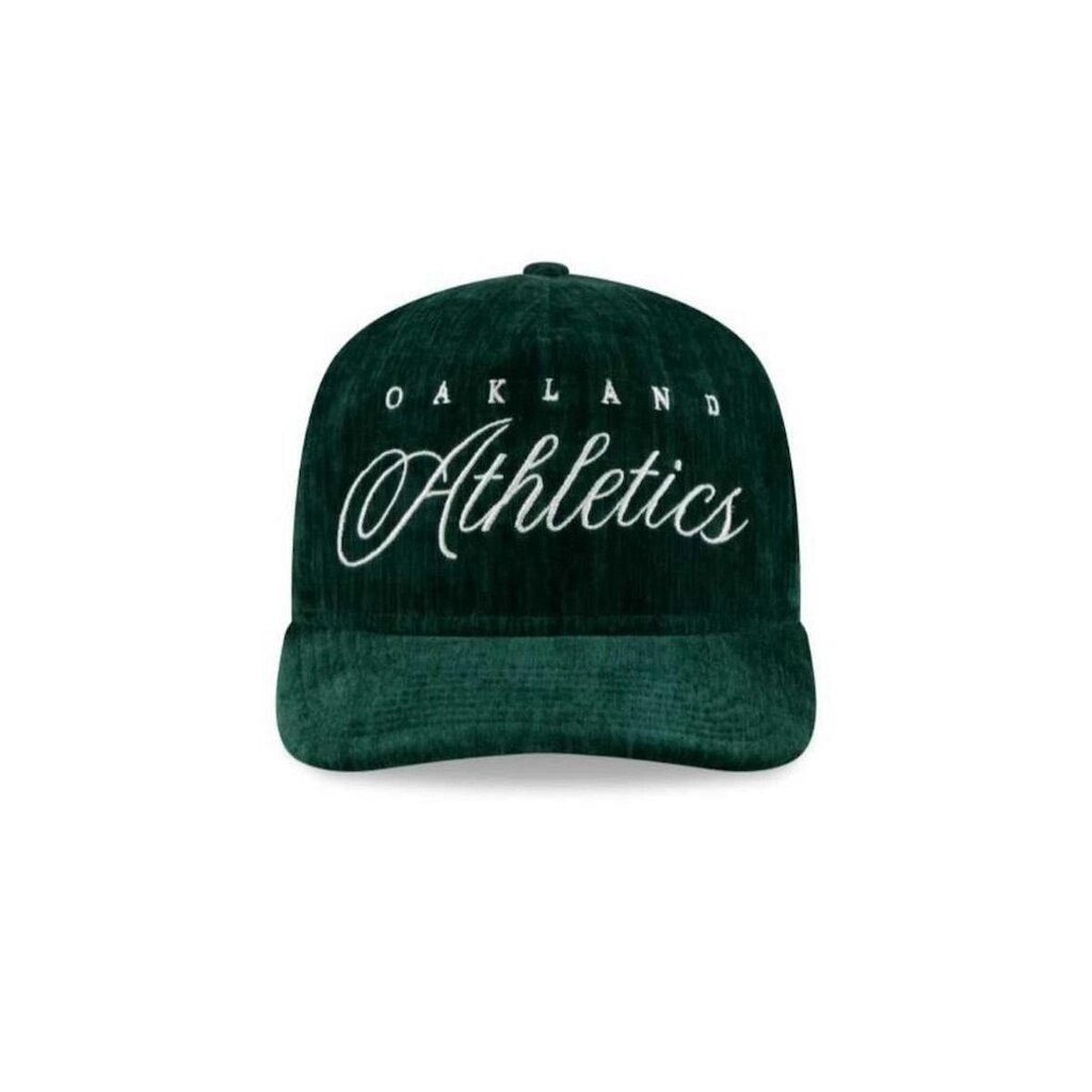 Boné New Era Team Script Oakland Athletics Snapback Verde UNI