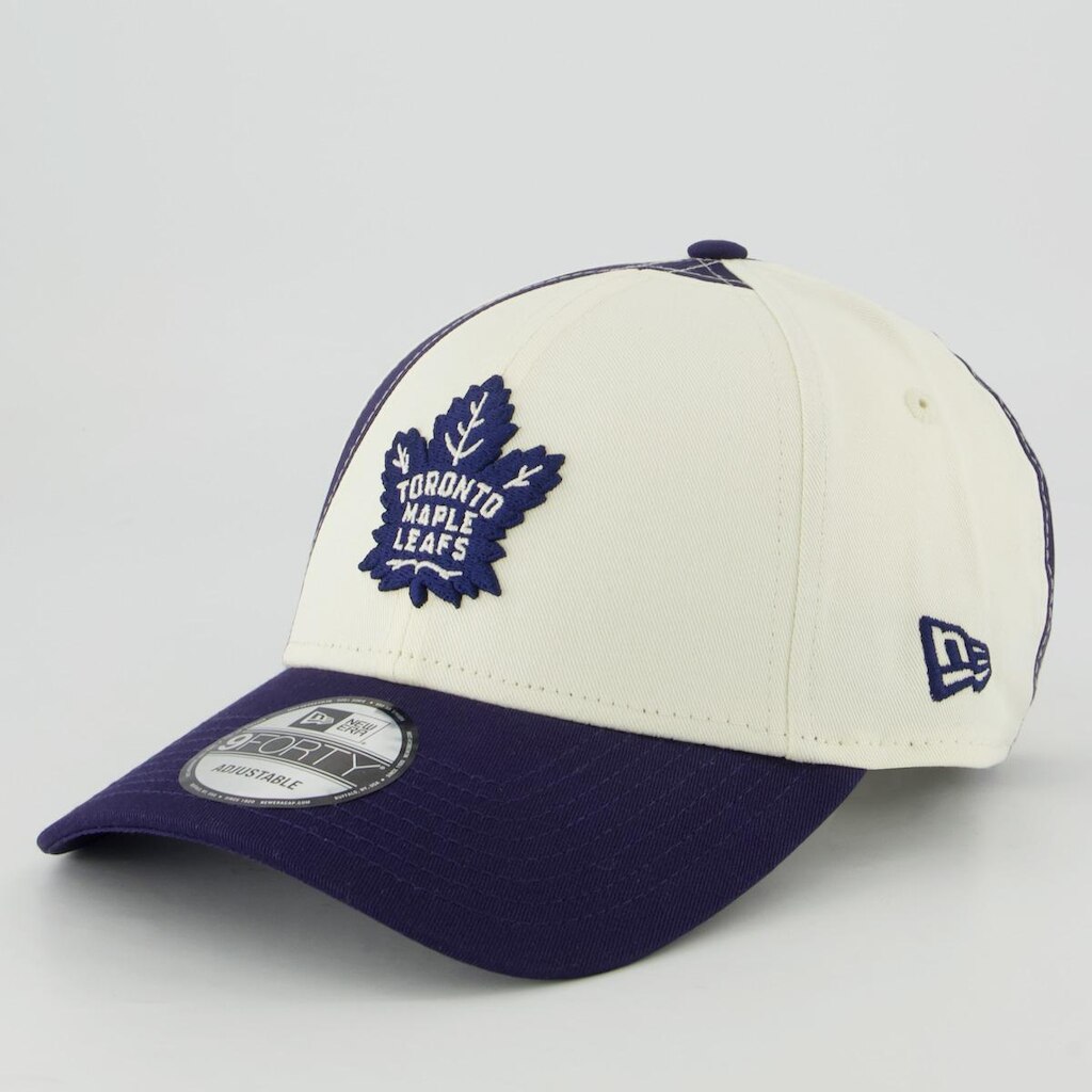 Boné New Era Toronto Maple Leafs 940 NHL Bege e Azul