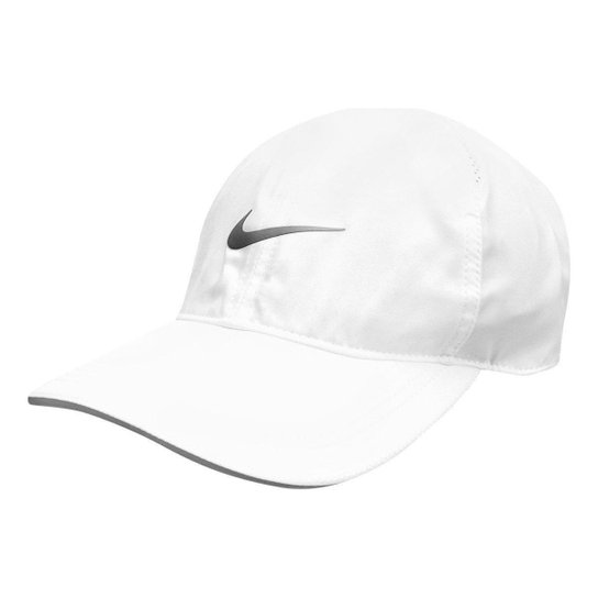 Boné Nike Aba Curva Featherlight Run - Branco é ruim? Boné Nike Aba Curva Featherlight Run - Branco é boa?