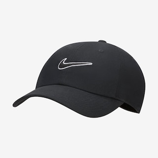 Boné Nike Club Aba Curva Swoosh - Preto