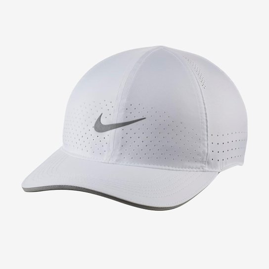 Boné Nike Dri-FIT Aerobill Featherlight Unissex - Branco Menor preço em Boné Nike Dri-FIT Aerobill Featherlight Unissex - Branco