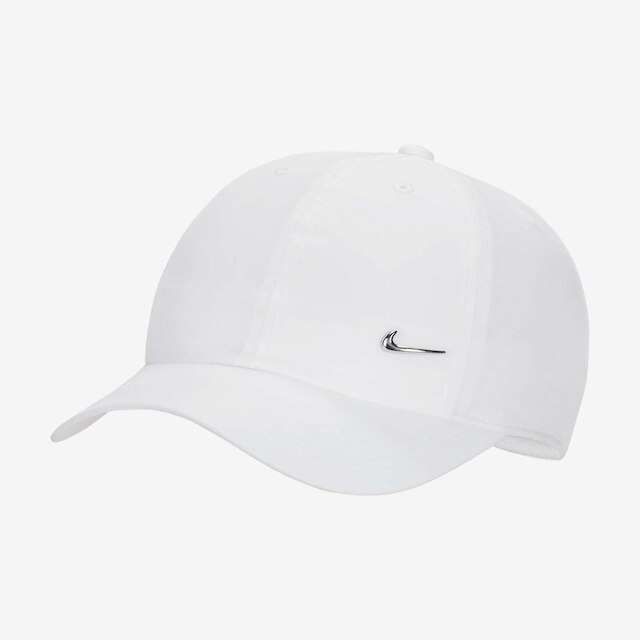 Boné Nike Dri-FIT Swoosh Metal Infantil - Branco
