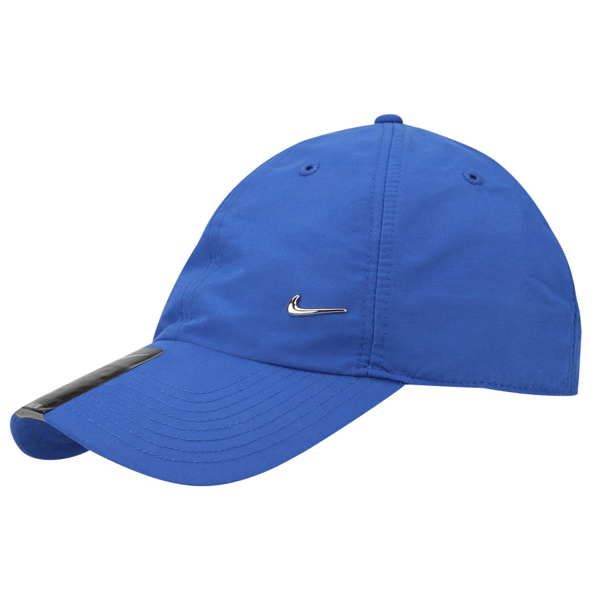 Boné Nike Metal Swoosh - Cinza+Prata | Netshoes