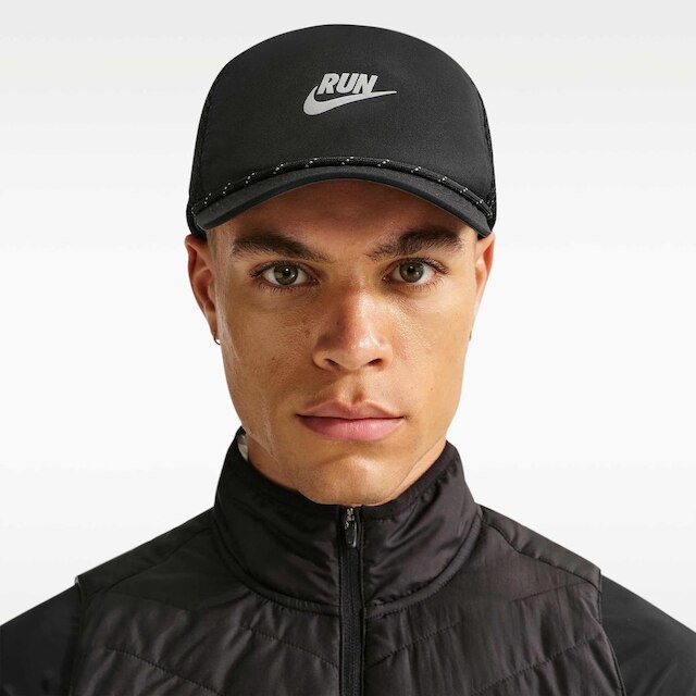 Nike Bone Razer Boné Nike Run Swoosh Unissex - Preto | Netshoes