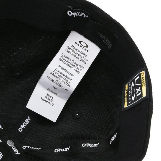 Boné Oakley 6 Panel Stretch Oakley Metallic