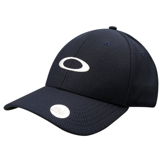 Boné Oakley Aba Curva Ellipse Masculino - Azul Escuro Menor preço em Boné Oakley Aba Curva Ellipse Masculino - Azul Escuro
