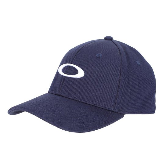 Boné Oakley Aba Curva Fechado Tincap Remix - Marinho Menor preço em Boné Oakley Aba Curva Fechado Tincap Remix - Marinho