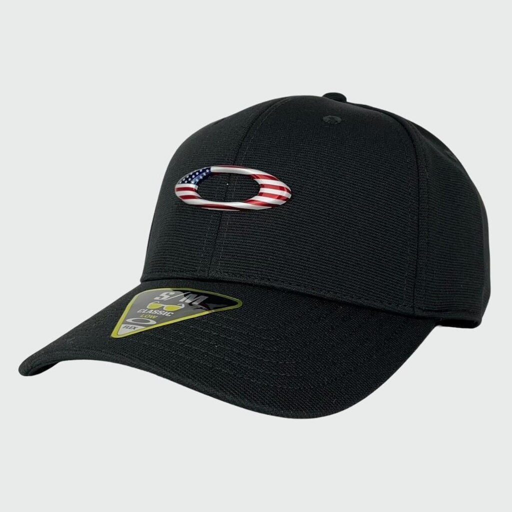 Boné Oakley Tincan Black American Flag