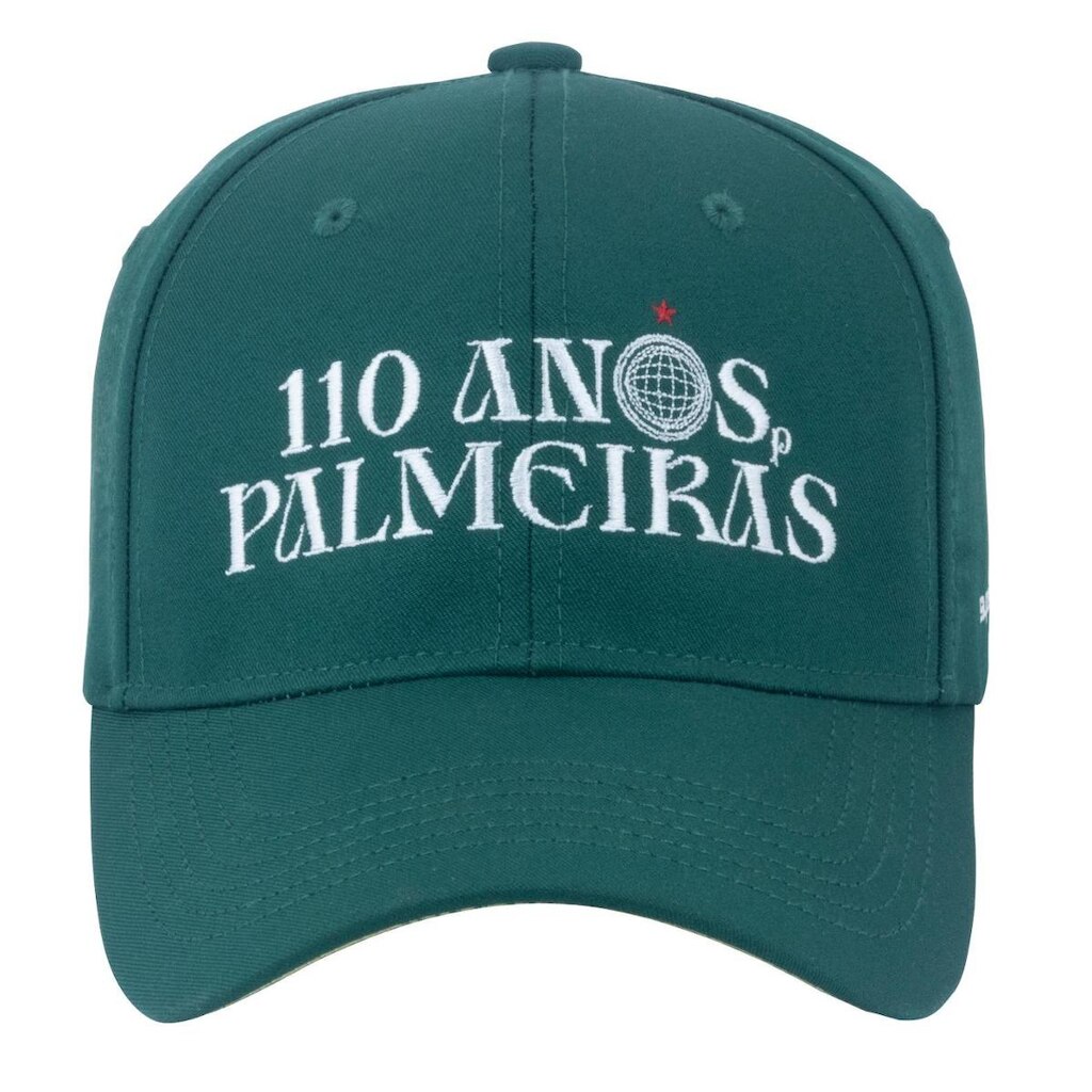 Boné Palmeiras 110 anos Avanti Palestra Microfibra Bordado