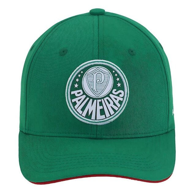 Boné Palmeiras Clássico Bordado Aba Curva Licenciado