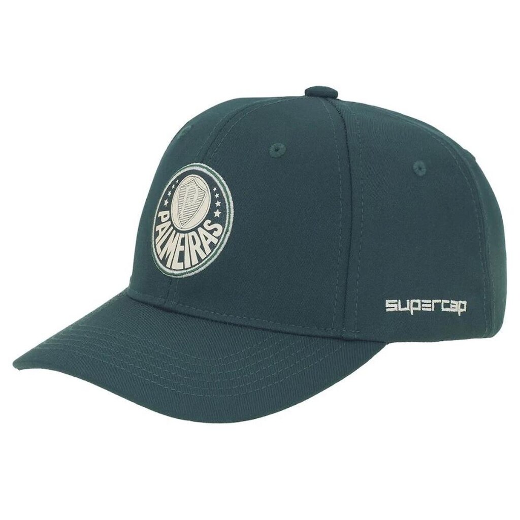 Boné Palmeiras Patch Bordado Licenciado Supercap