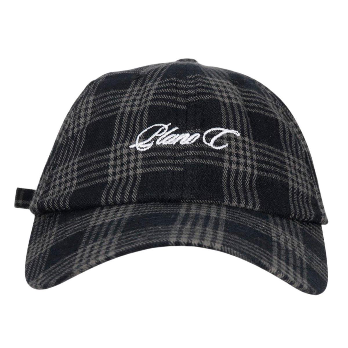 Boné Plano C. Low Dad Hat Check Cinza/Preto