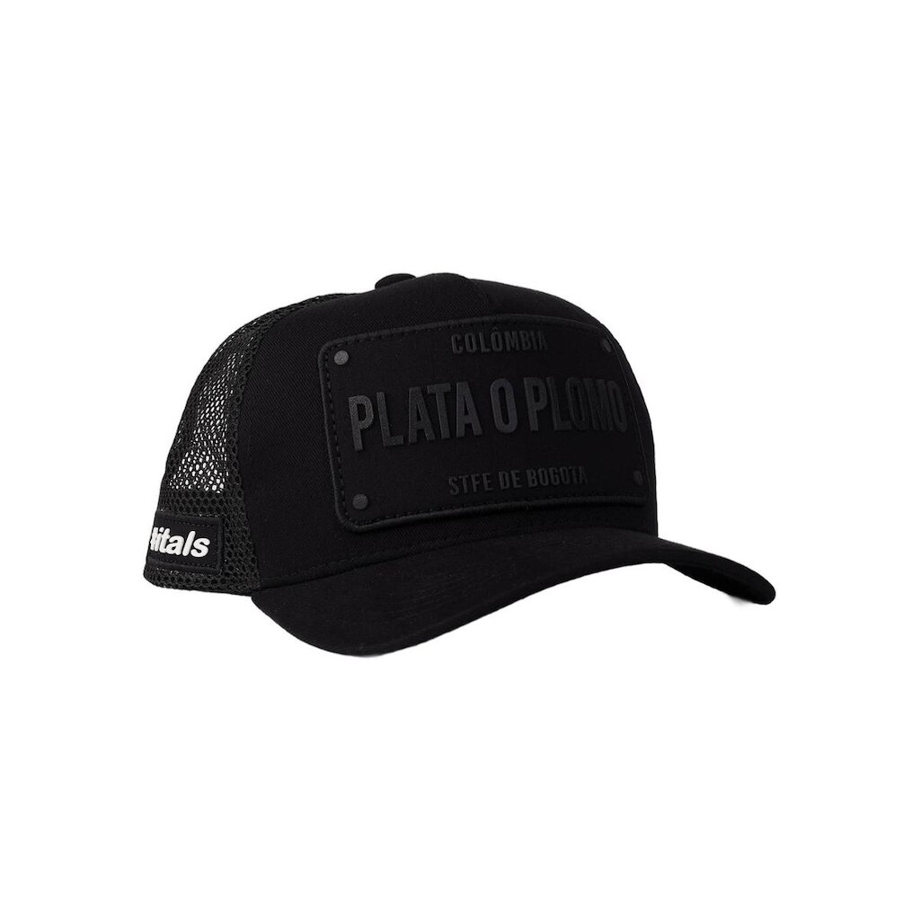 Boné Plata o Plomo Preto