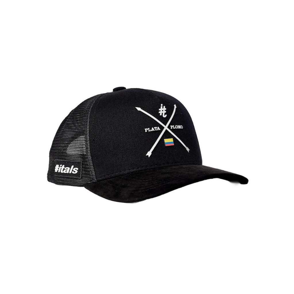 Boné Plata o Plomo X Preto