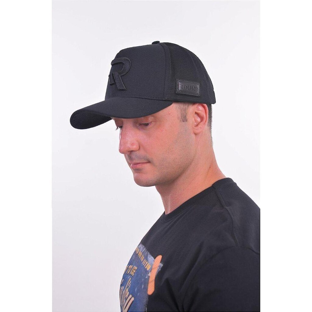 BONÉ PRETO ROUND BORDADO