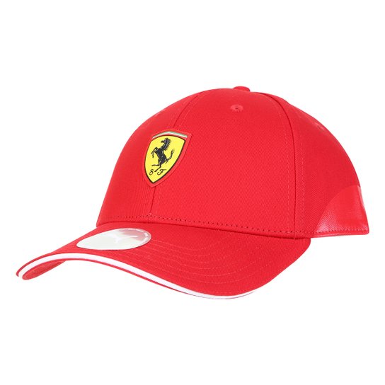 Boné Puma Aba Curva Ferrari Fanwear - Vermelho Menor preço em Boné Puma Aba Curva Ferrari Fanwear - Vermelho